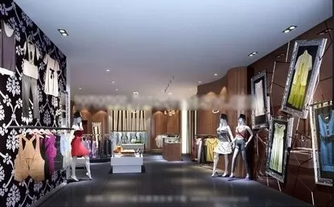 CLOTHING STORE – 3D SCENES – 0308