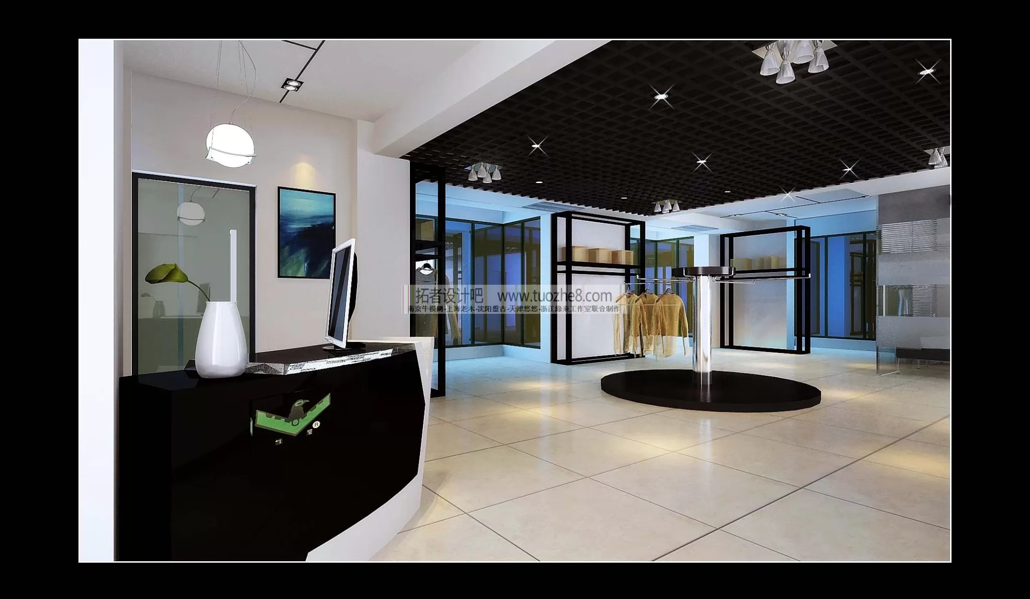 CLOTHING STORE – 3D SCENES – 0319