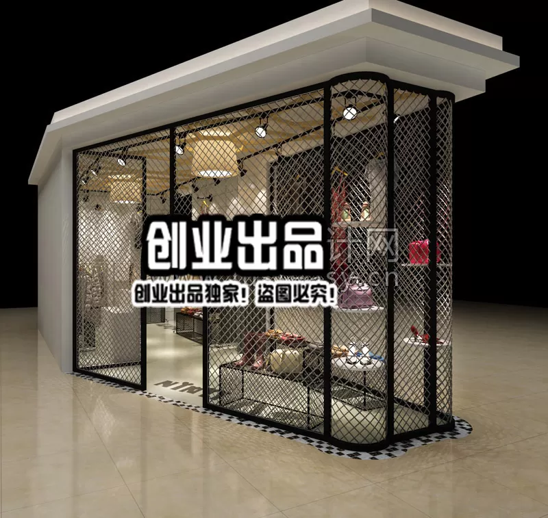 CLOTHING STORE – 3D SCENES – 0323