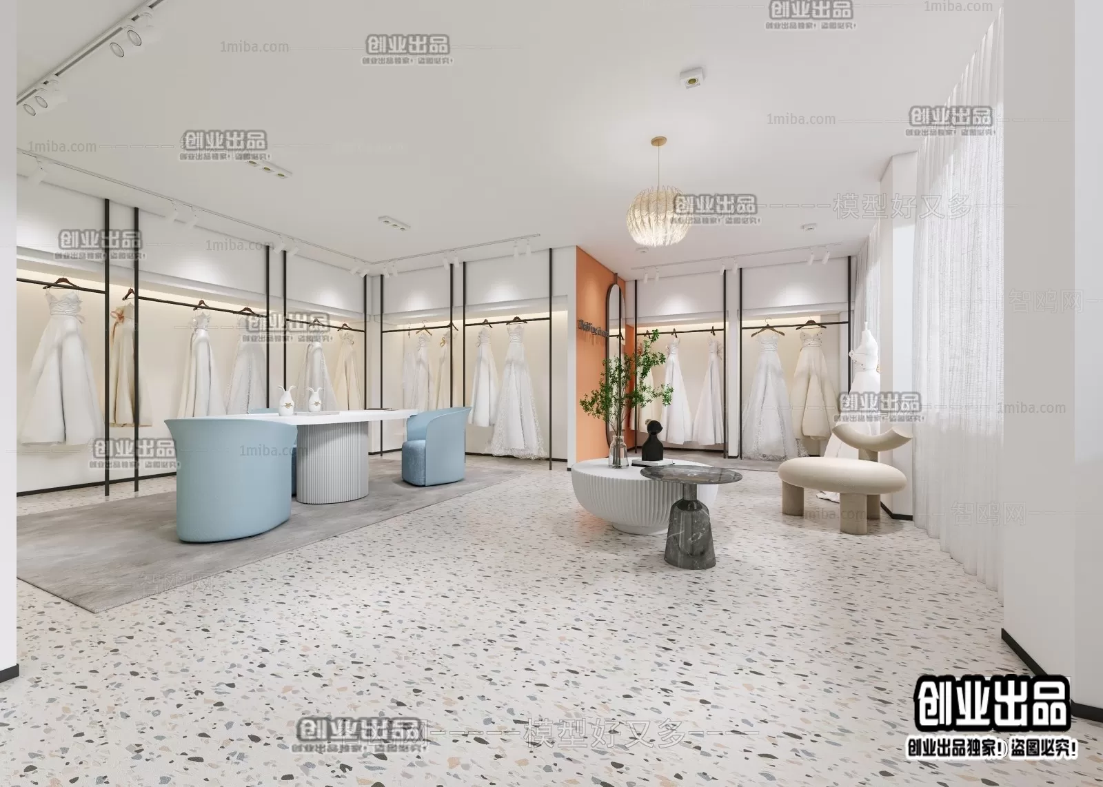 CLOTHING STORE – 3D SCENES – 0356