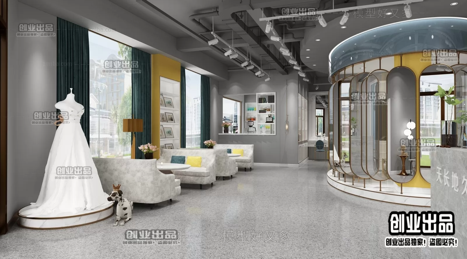 CLOTHING STORE – 3D SCENES – 0358