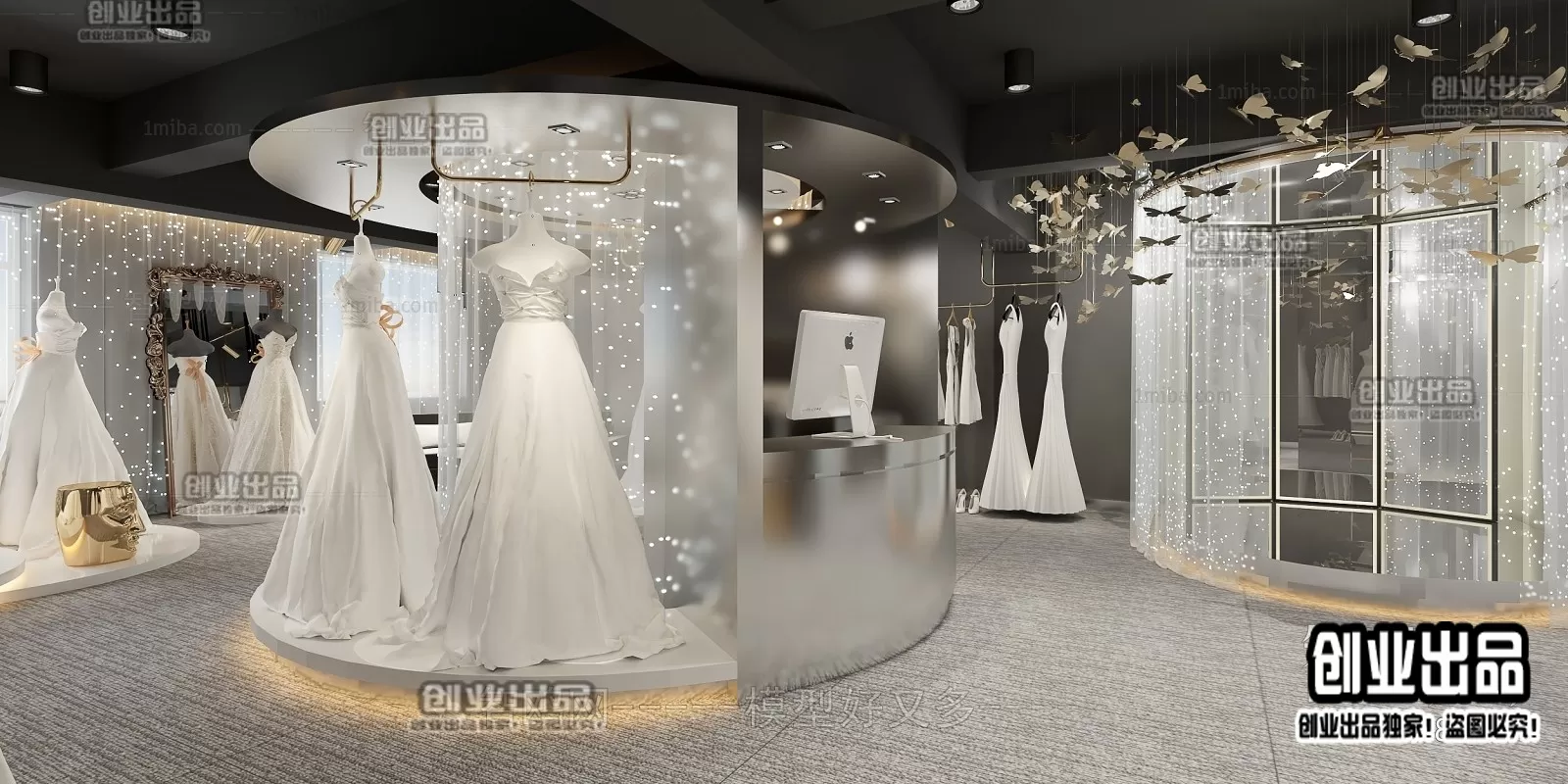 CLOTHING STORE – 3D SCENES – 0359