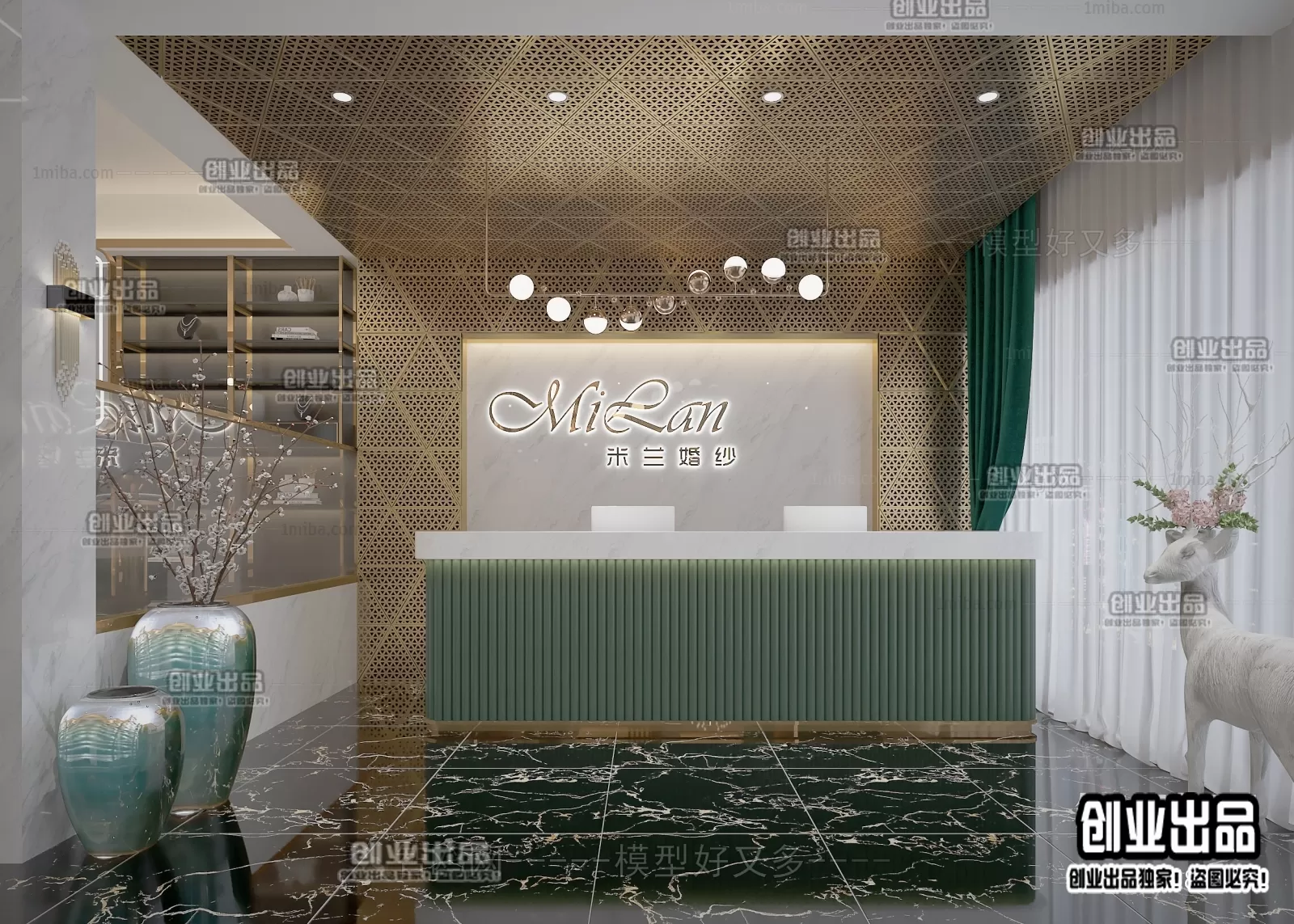 CLOTHING STORE – 3D SCENES – 0360