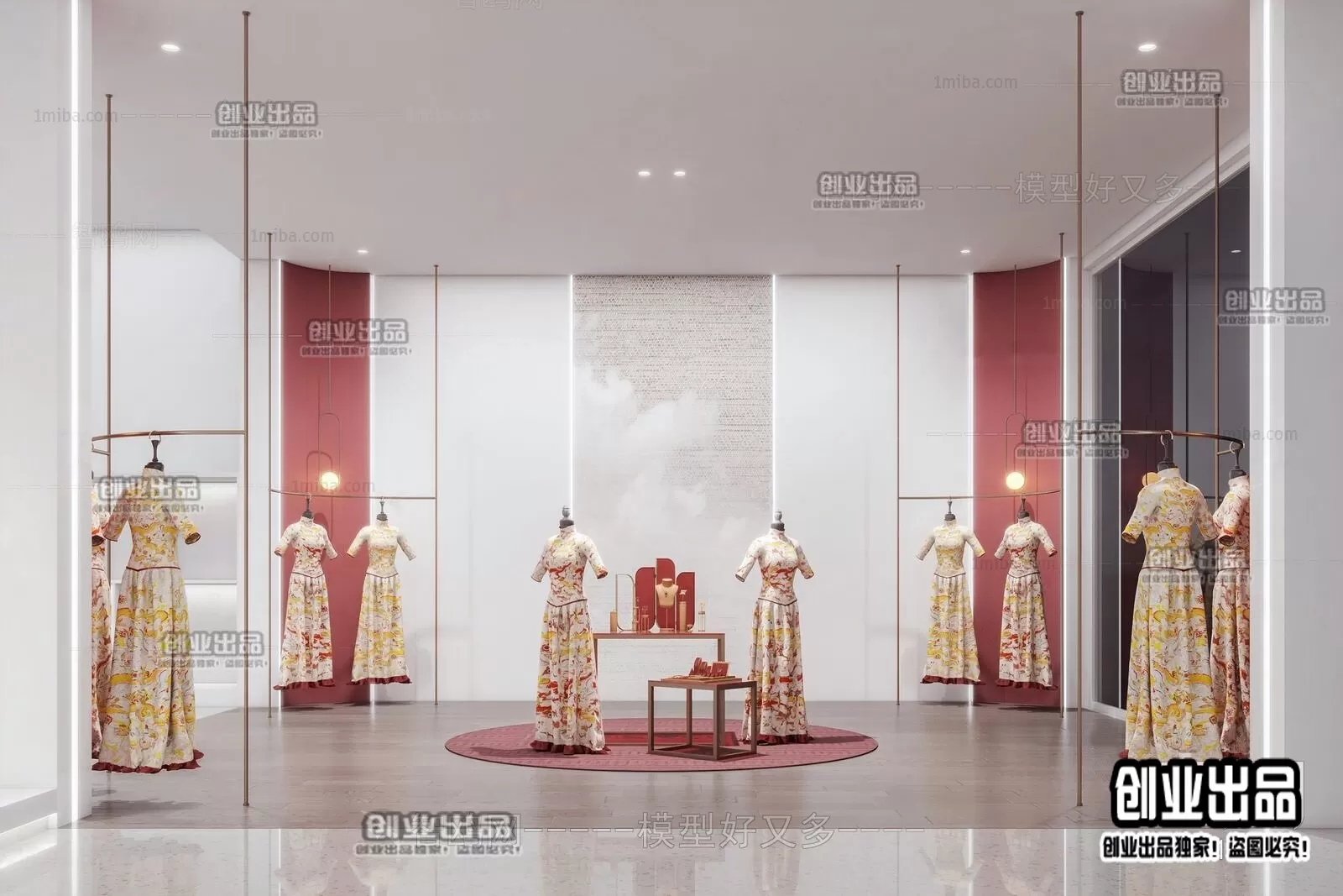 CLOTHING STORE – 3D SCENES – 0361