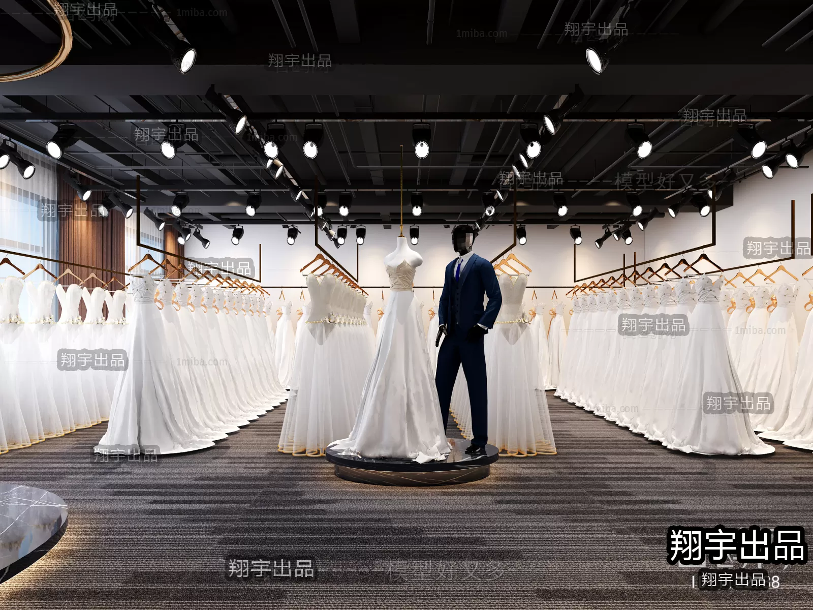 CLOTHING STORE – 3D SCENES – 0368