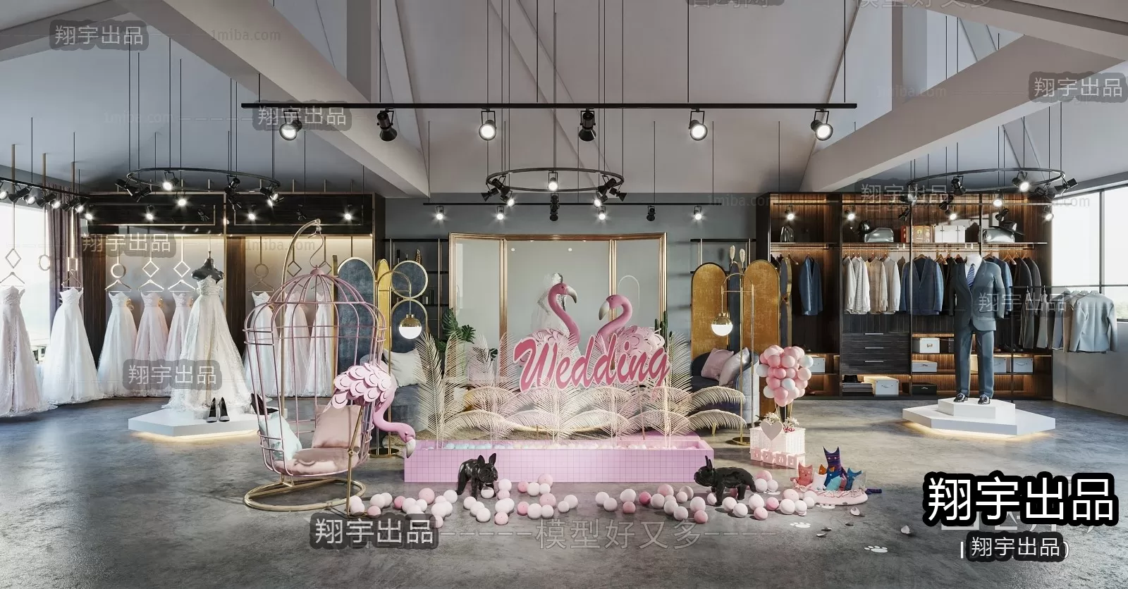 CLOTHING STORE – 3D SCENES – 0369