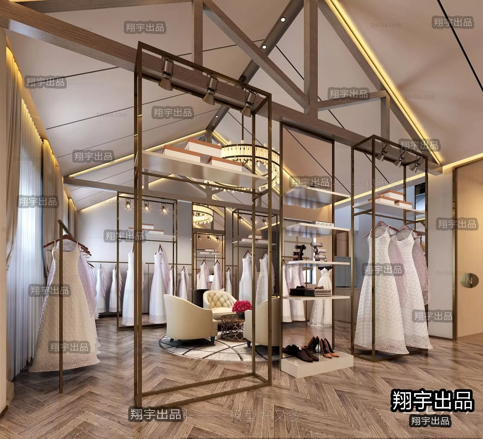 CLOTHING STORE – 3D SCENES – 0372