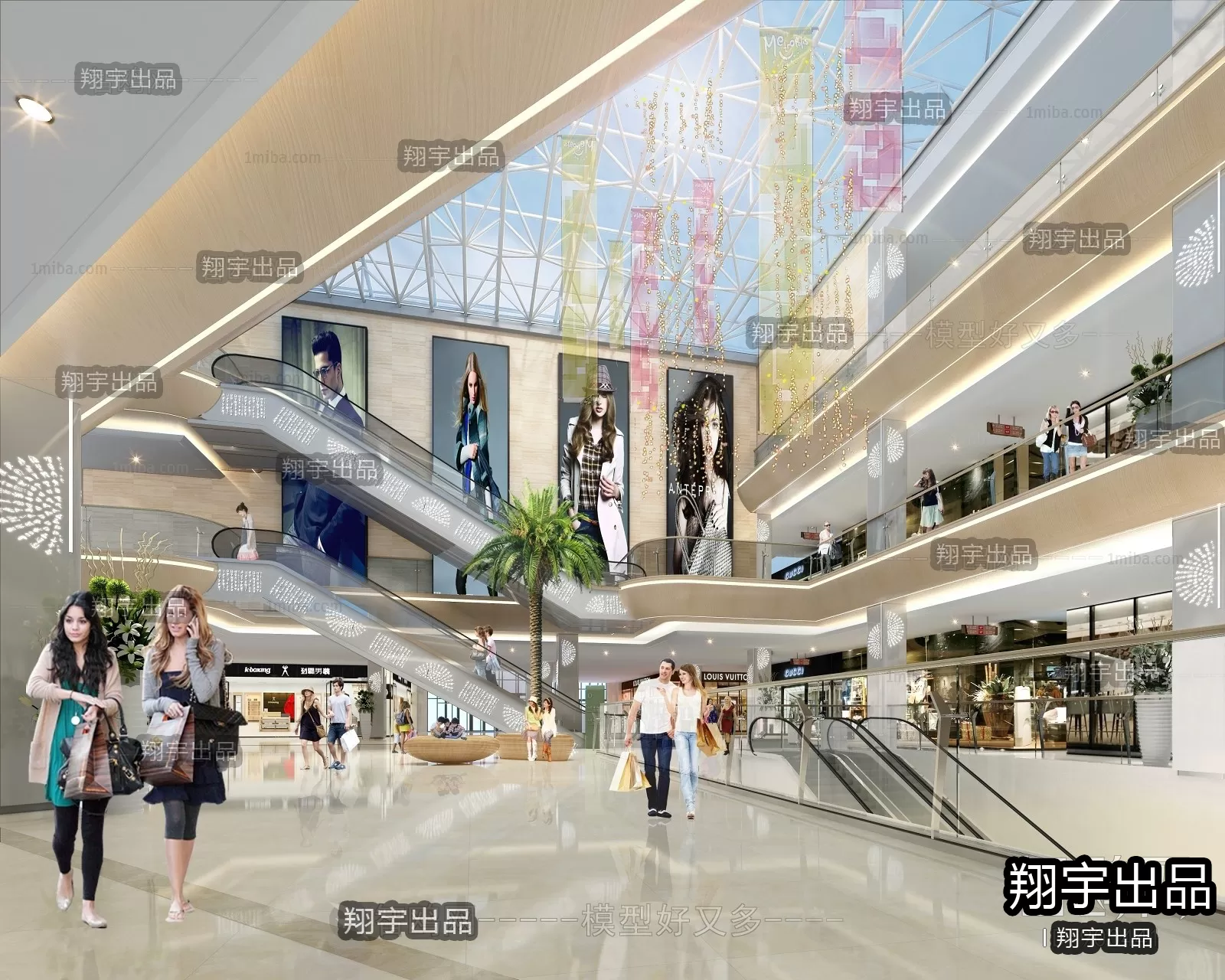 CLOTHING STORE – 3D SCENES – 0374