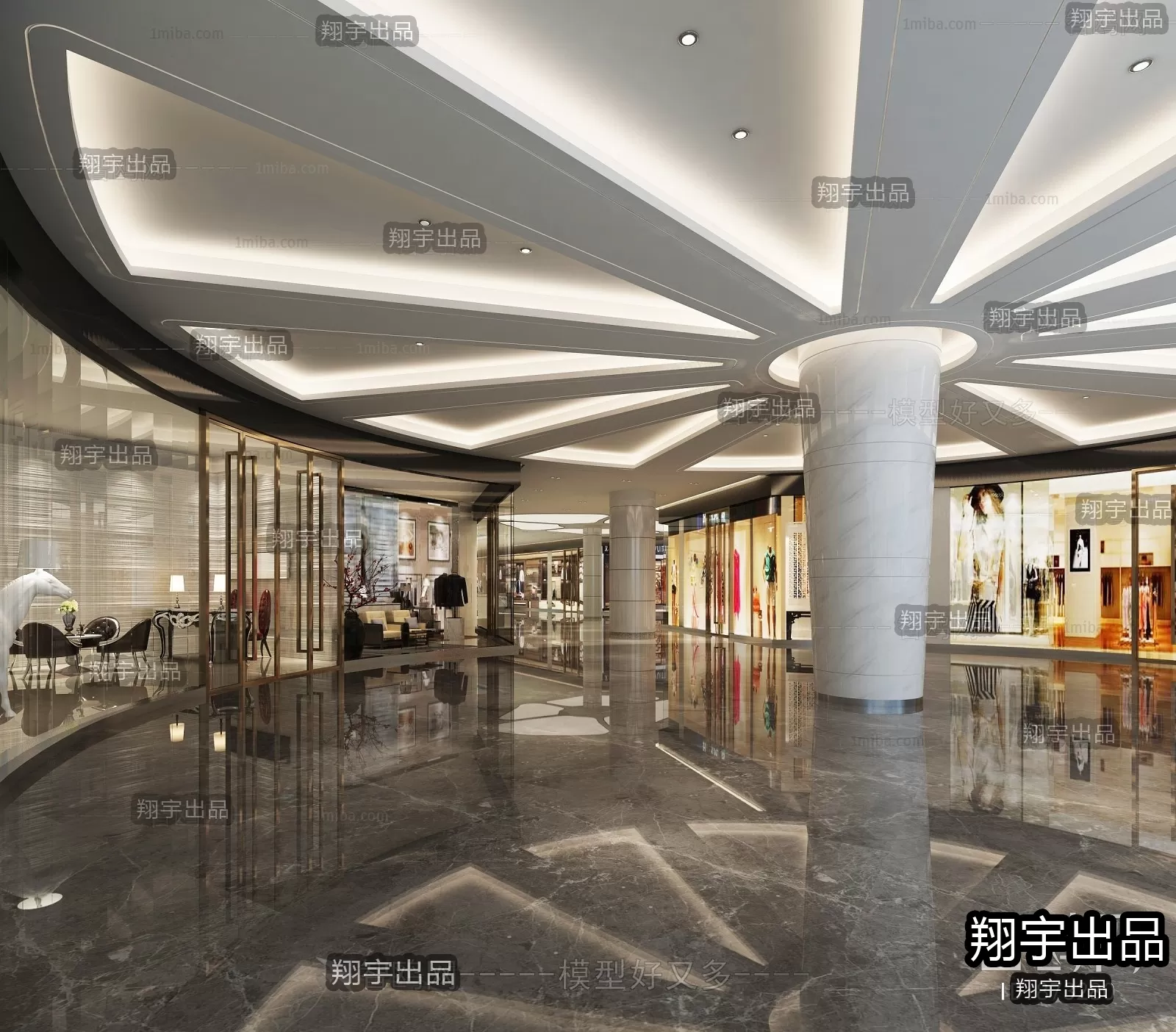 CLOTHING STORE – 3D SCENES – 0375