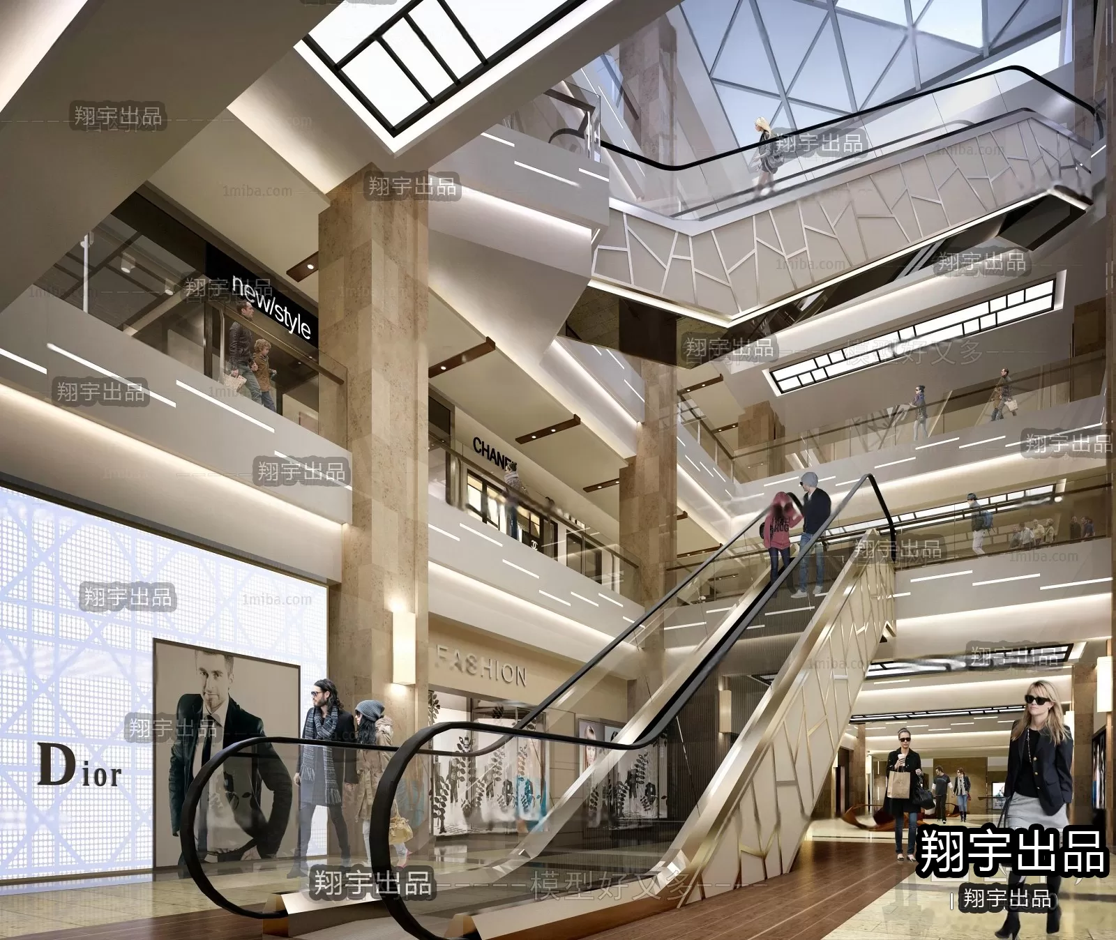 CLOTHING STORE – 3D SCENES – 0380