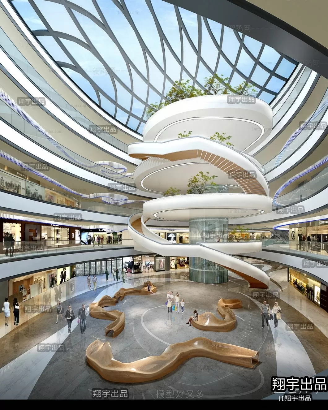 CLOTHING STORE – 3D SCENES – 0384