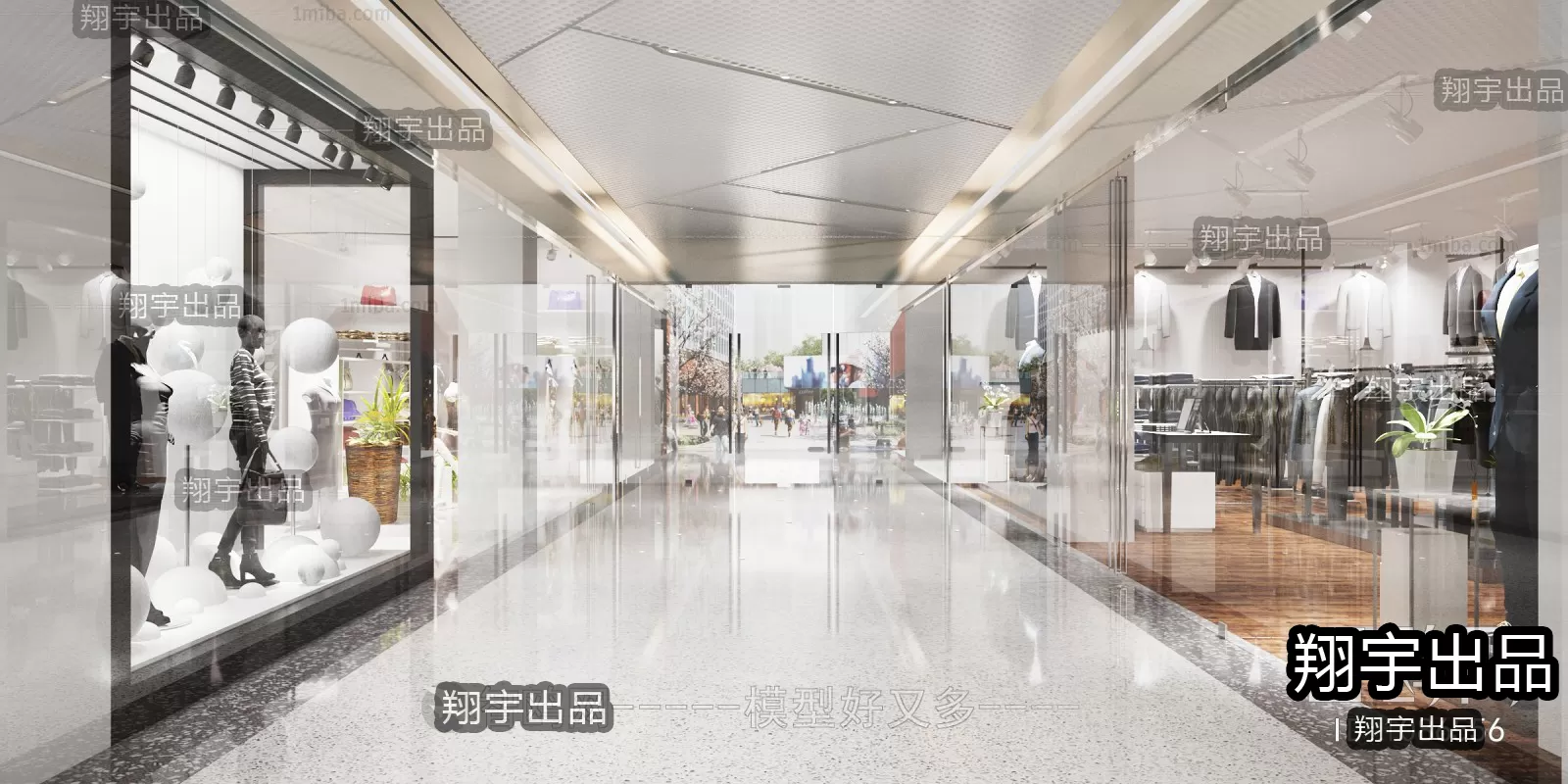 CLOTHING STORE – 3D SCENES – 0388