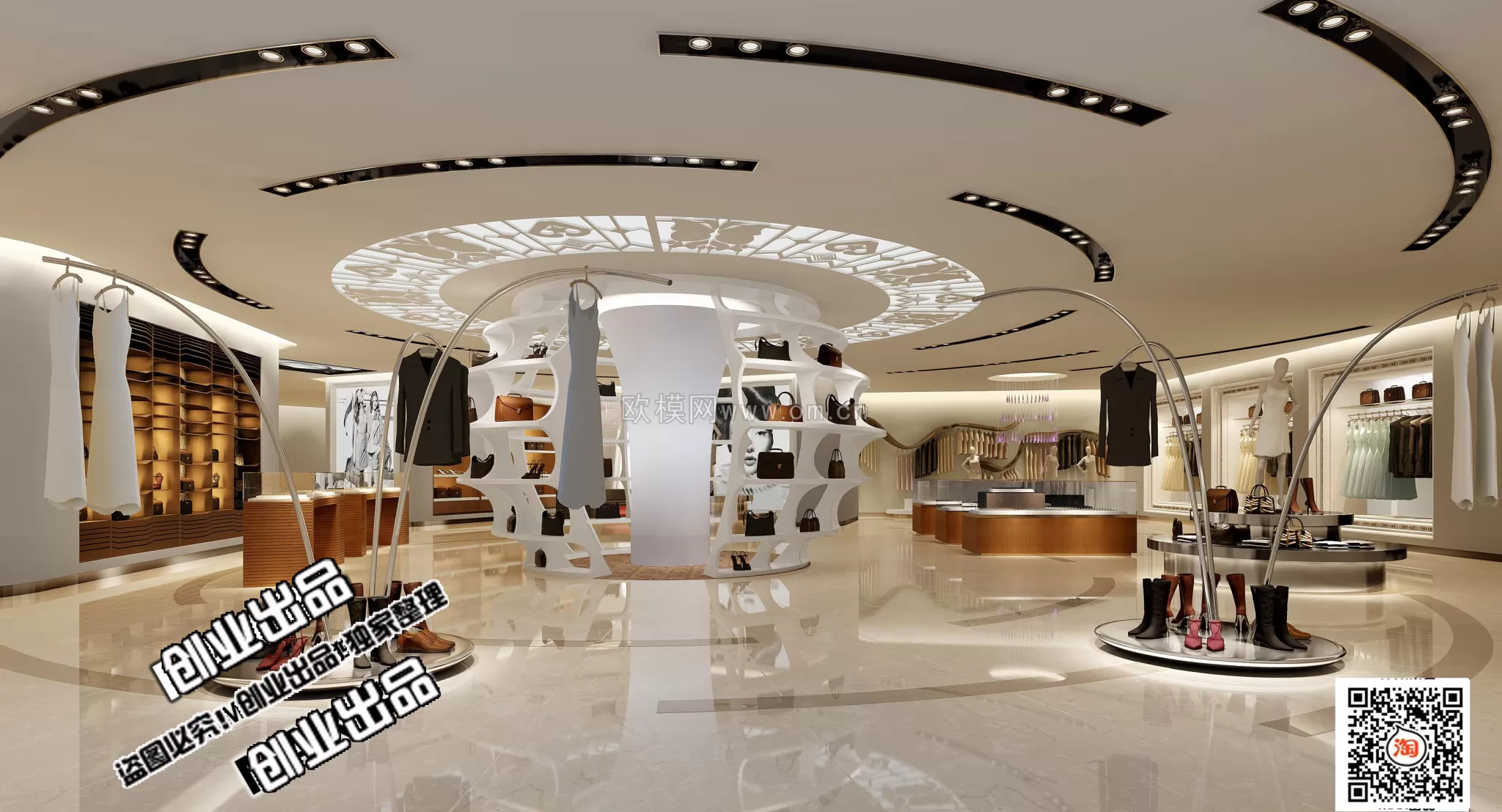 CLOTHING STORE – 3D SCENES – 0399