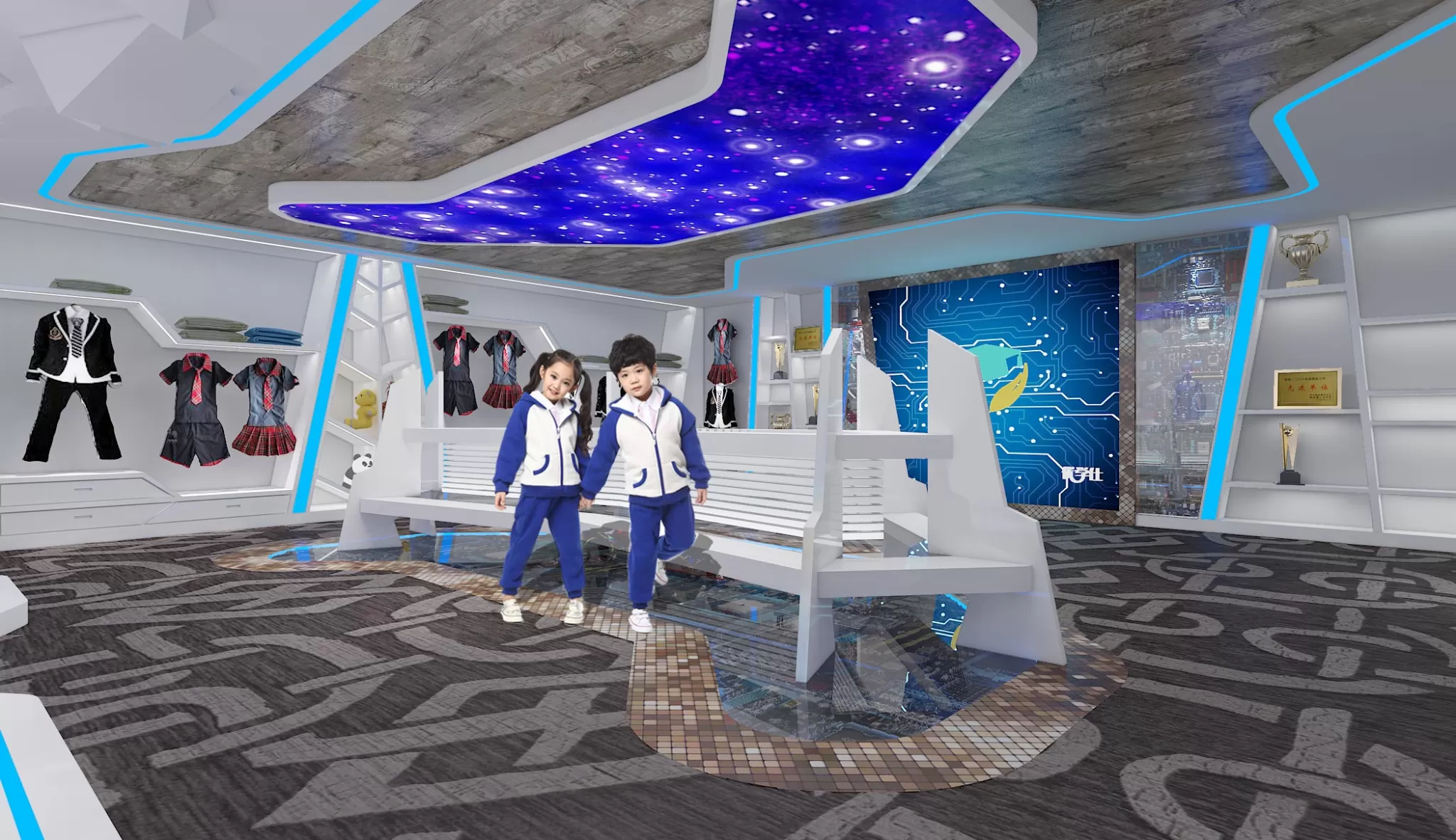 CLOTHING STORE – 3D SCENES – 0431