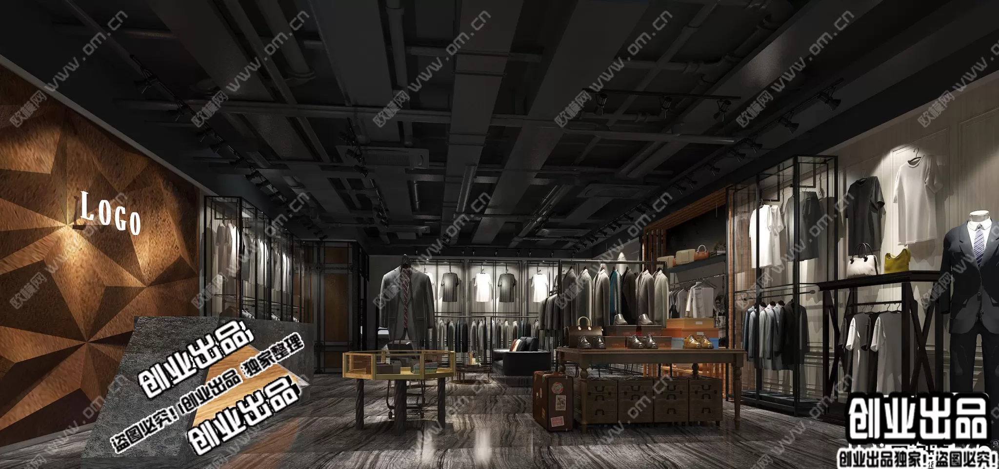 CLOTHING STORE – 3D SCENES – 0447