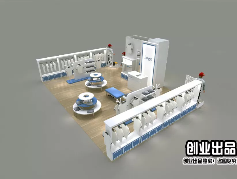 CLOTHING STORE – 3D SCENES – 0454