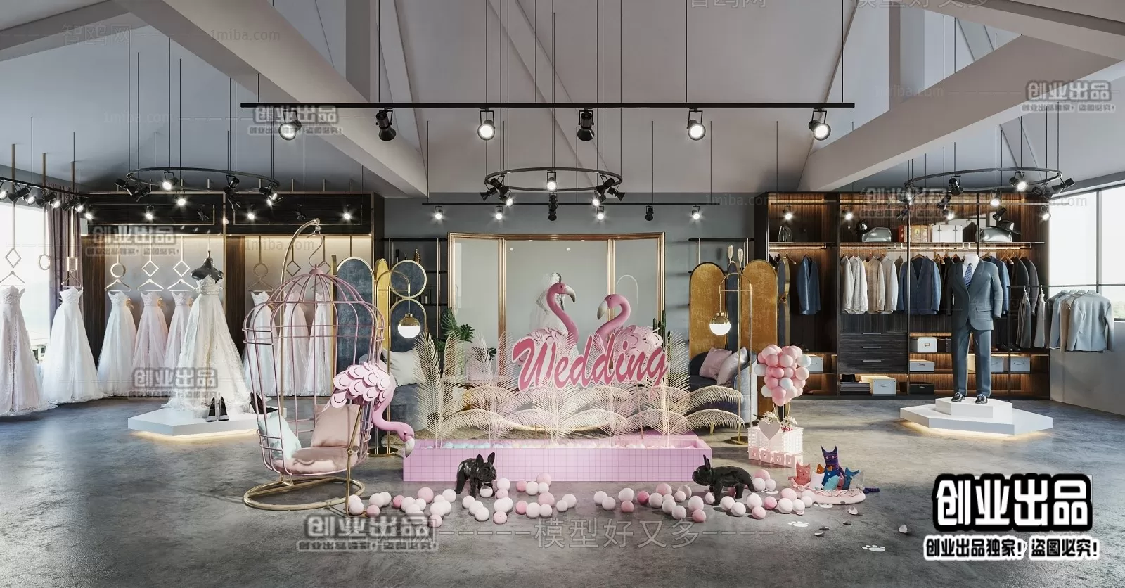 CLOTHING STORE – 3D SCENES – 0466