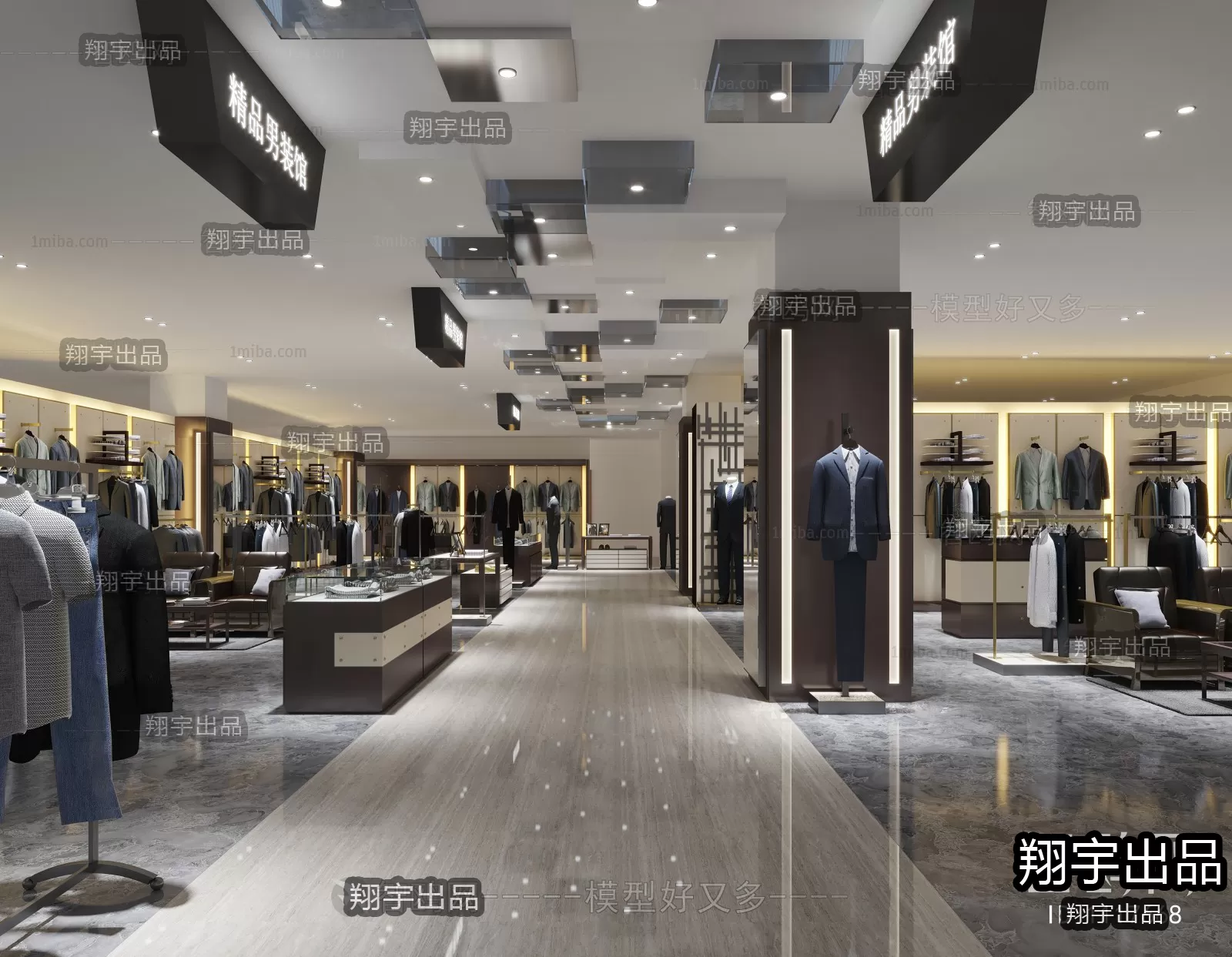 CLOTHING STORE – 3D SCENES – 0467