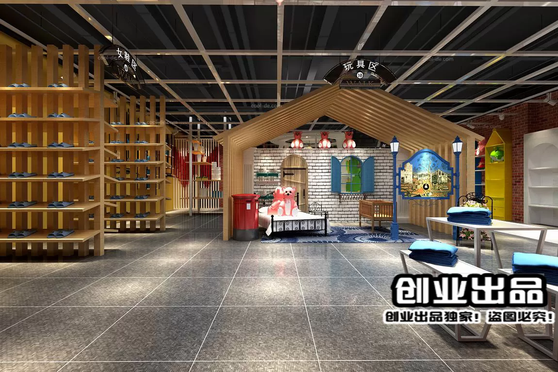 CLOTHING STORE – 3D SCENES – 0469