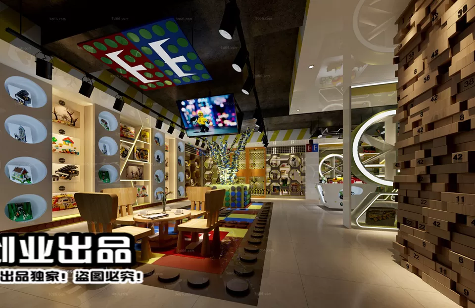 CLOTHING STORE – 3D SCENES – 0471