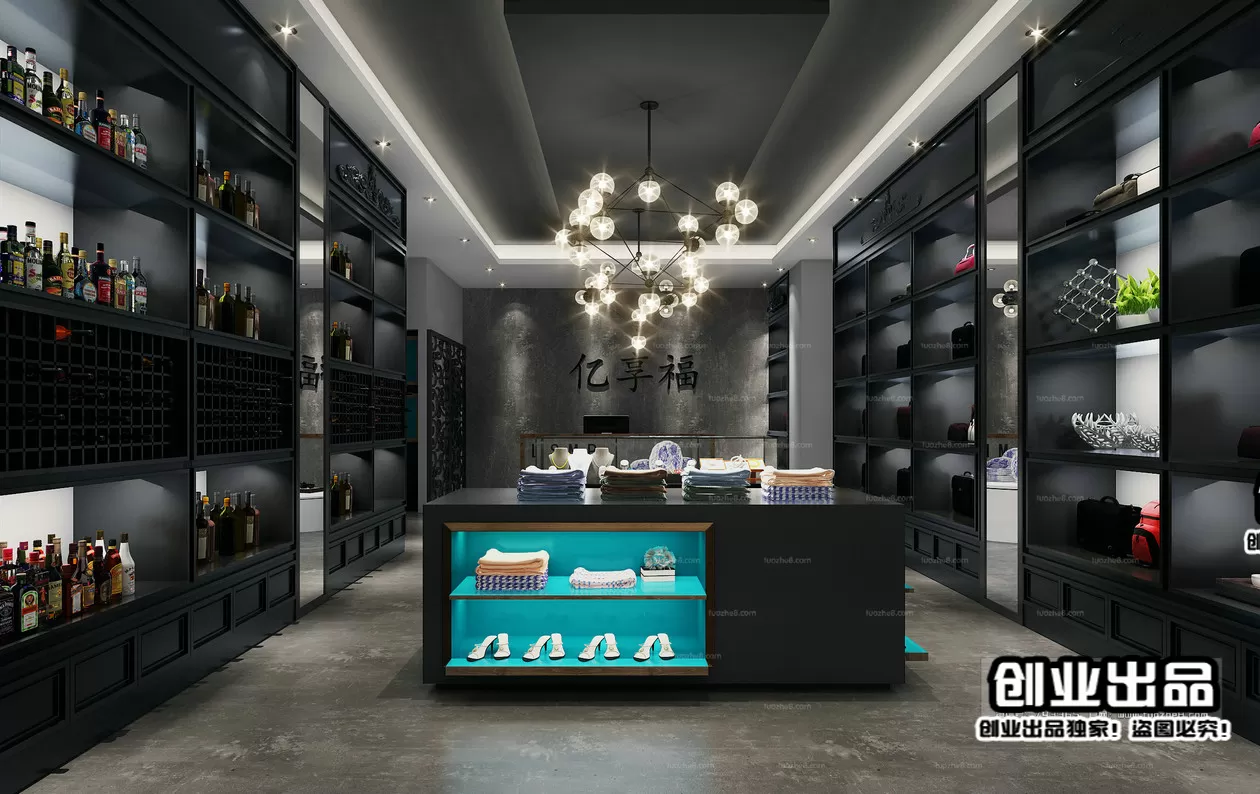 CLOTHING STORE – 3D SCENES – 0479