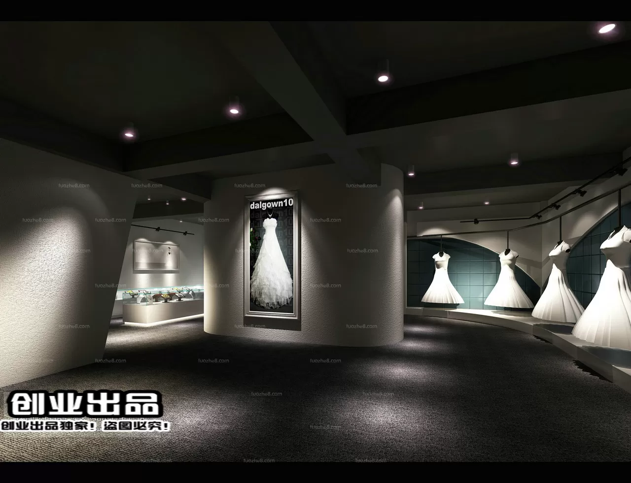 CLOTHING STORE – 3D SCENES – 0500