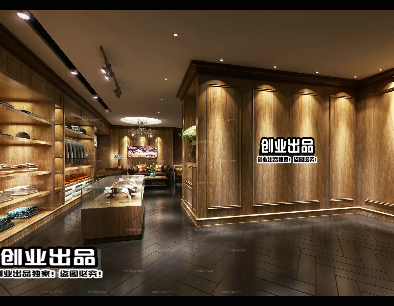 CLOTHING STORE – 3D SCENES – 0506