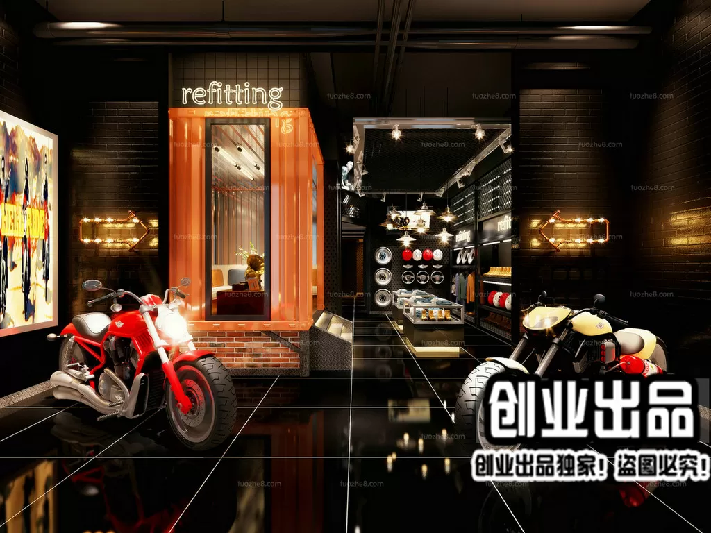 CLOTHING STORE – 3D SCENES – 0518