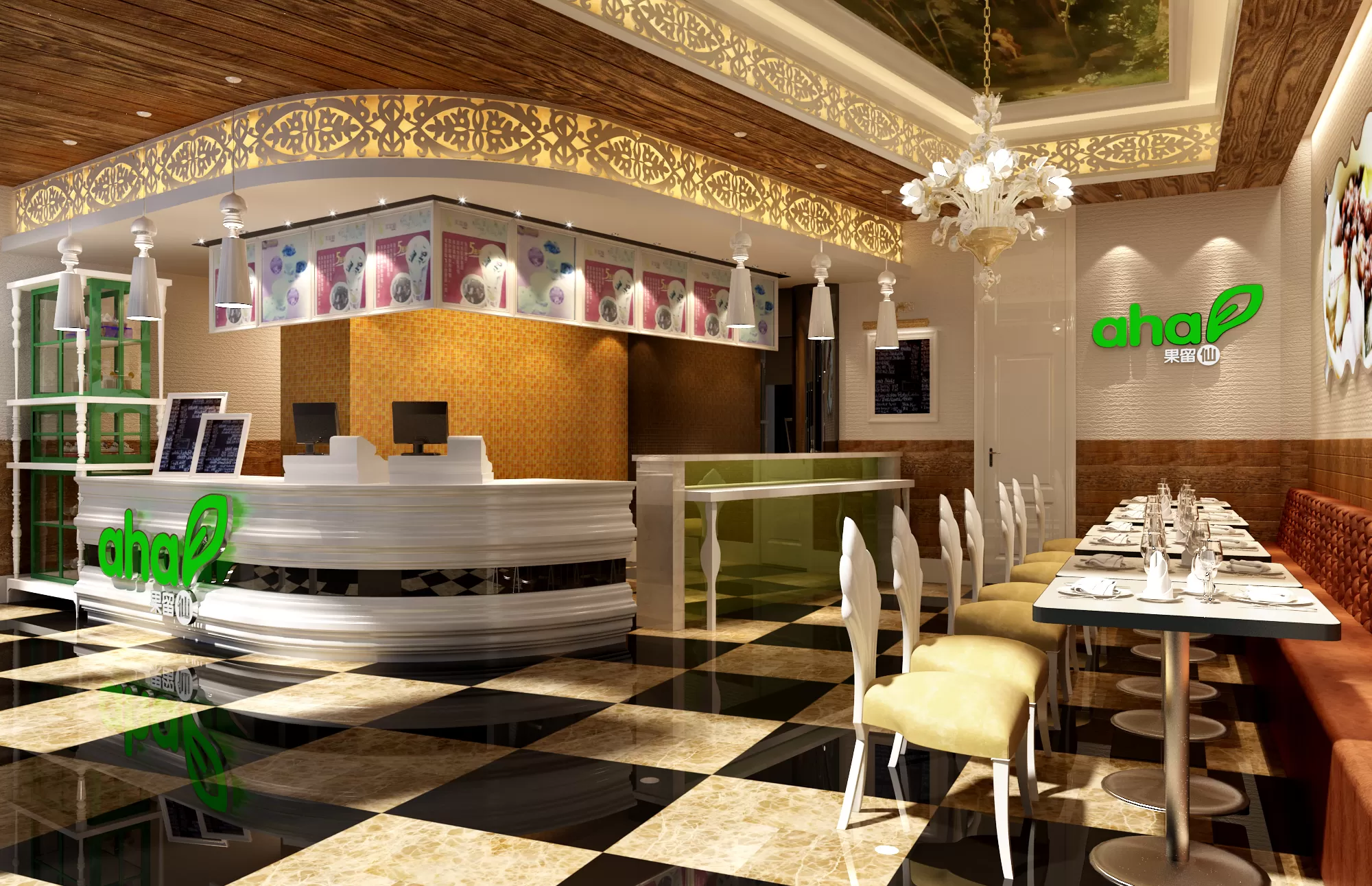 FASTFOOD STORE – 3D SCENES – 0002