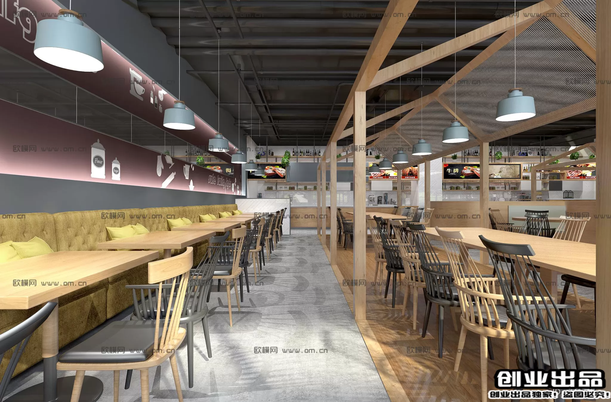 FASTFOOD STORE – 3D SCENES – 0004