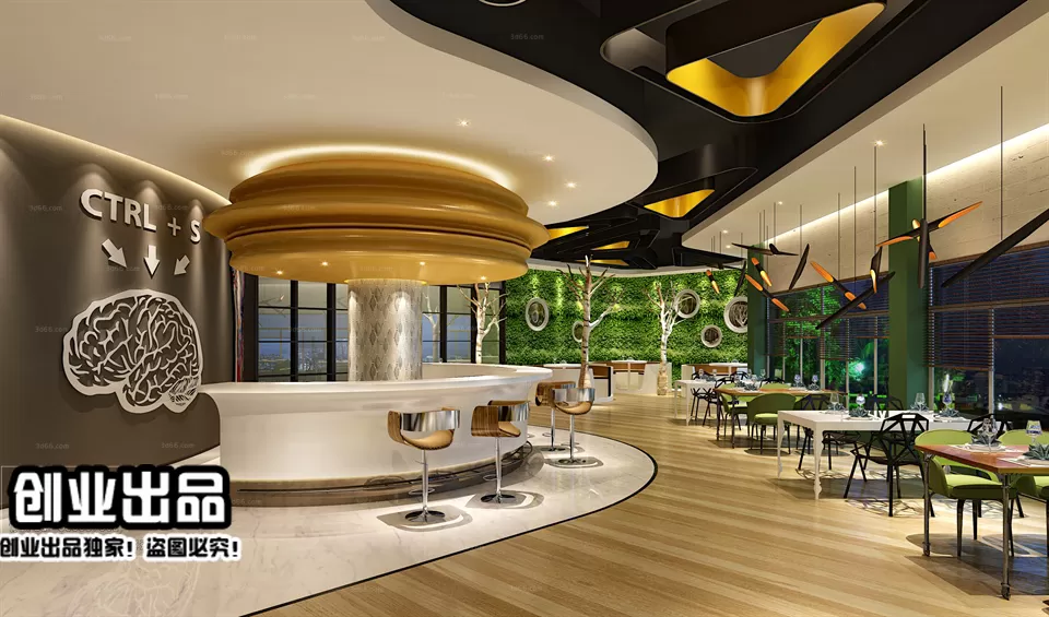 FASTFOOD STORE – 3D SCENES – 0006