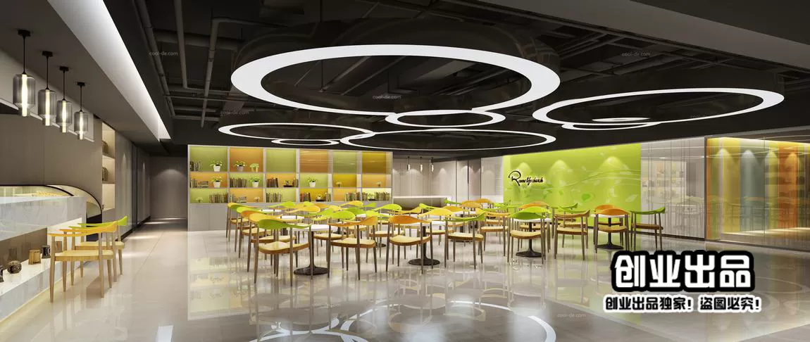 FASTFOOD STORE – 3D SCENES – 0007