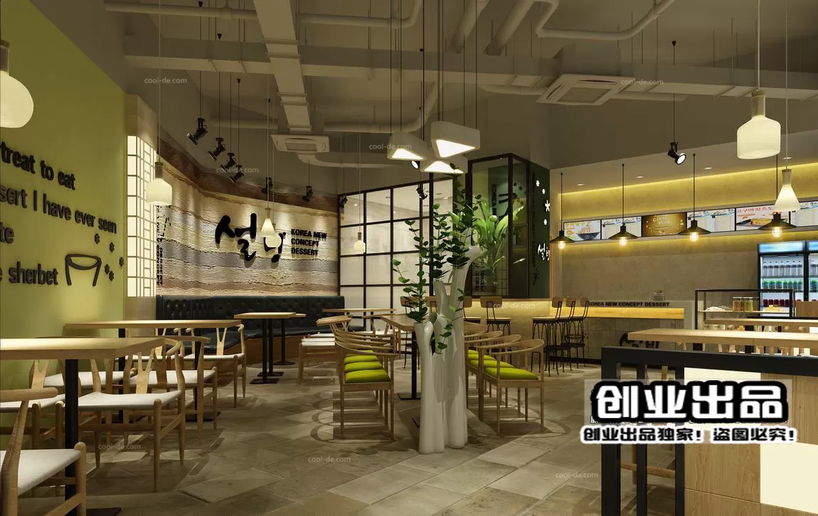 FASTFOOD STORE – 3D SCENES – 0008