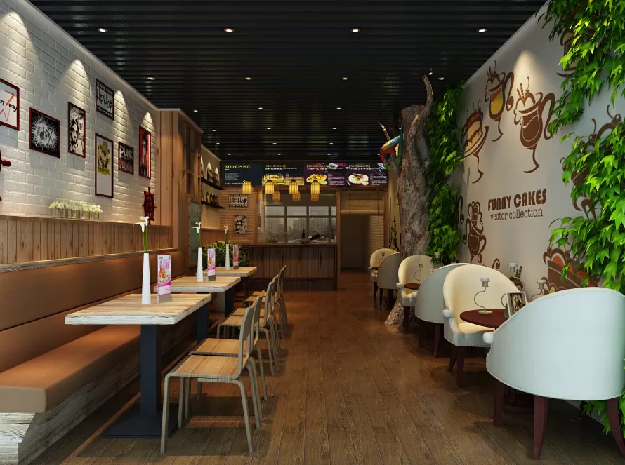 FASTFOOD STORE – 3D SCENES – 0010