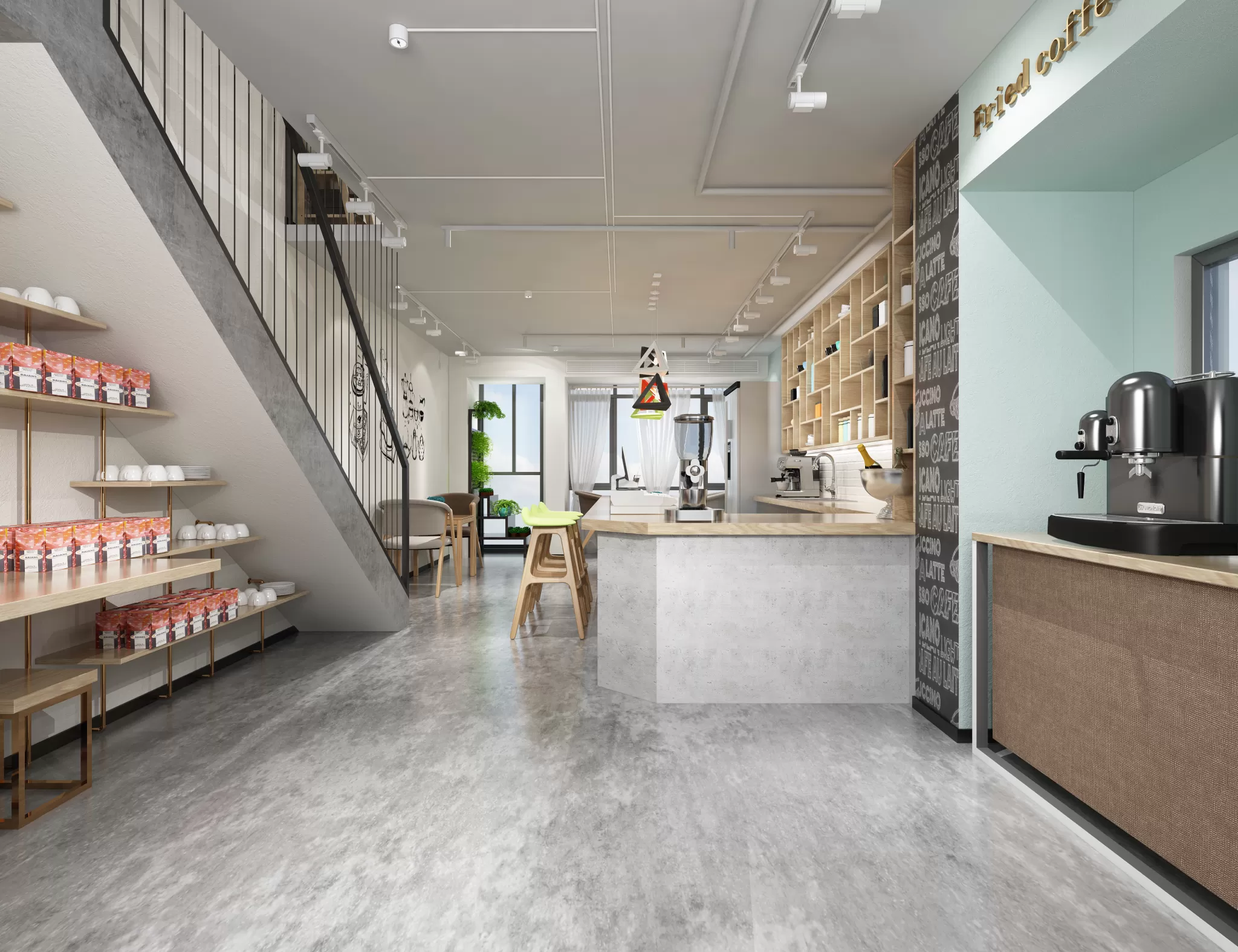 FASTFOOD STORE – 3D SCENES – 0011