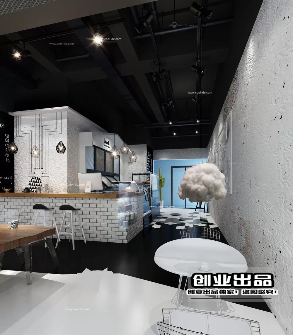 FASTFOOD STORE – 3D SCENES – 0013