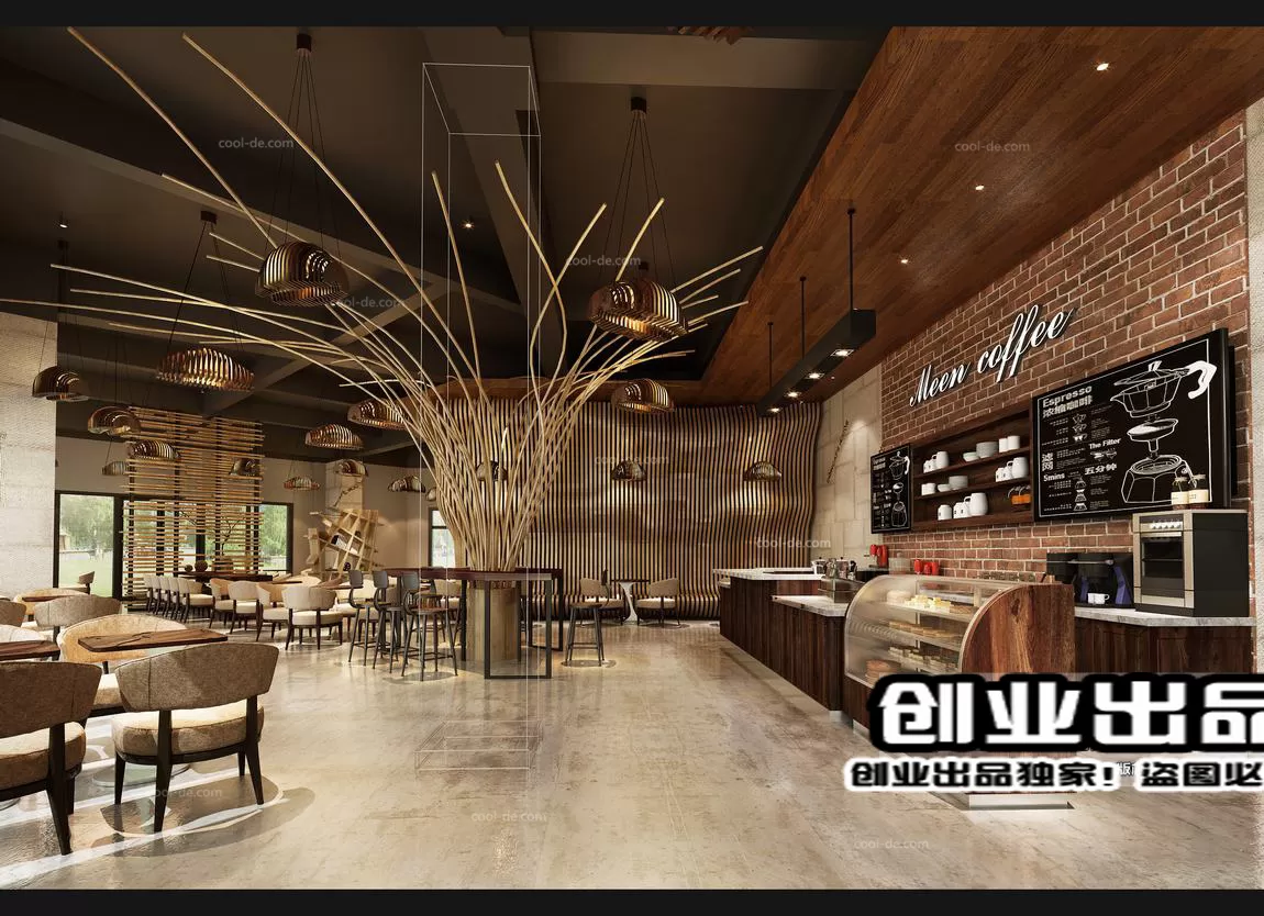 FASTFOOD STORE – 3D SCENES – 0017