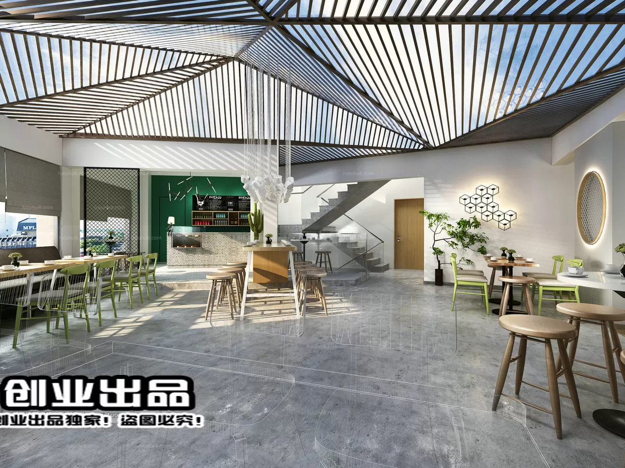 FASTFOOD STORE – 3D SCENES – 0023