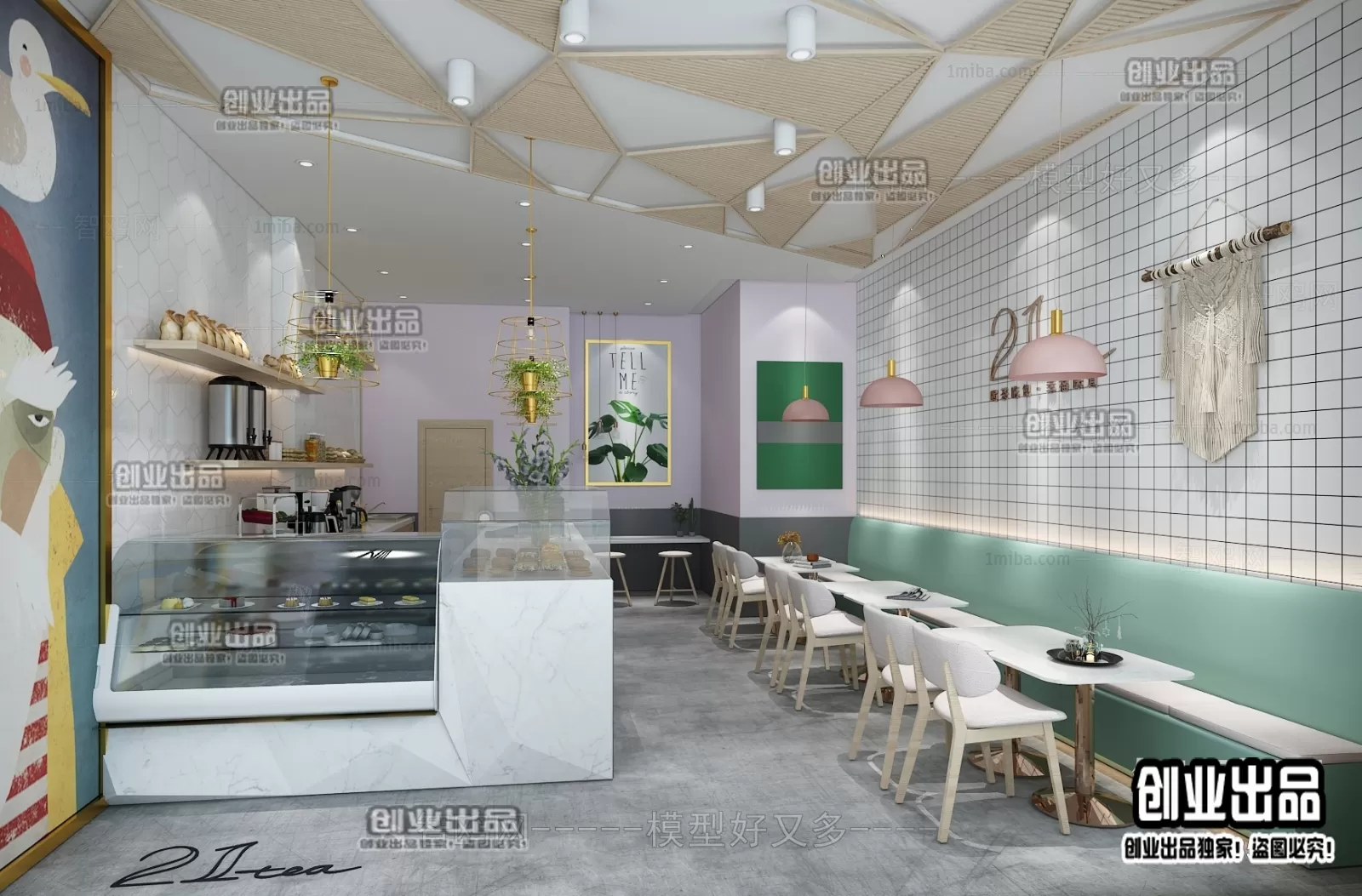 FASTFOOD STORE – 3D SCENES – 0024