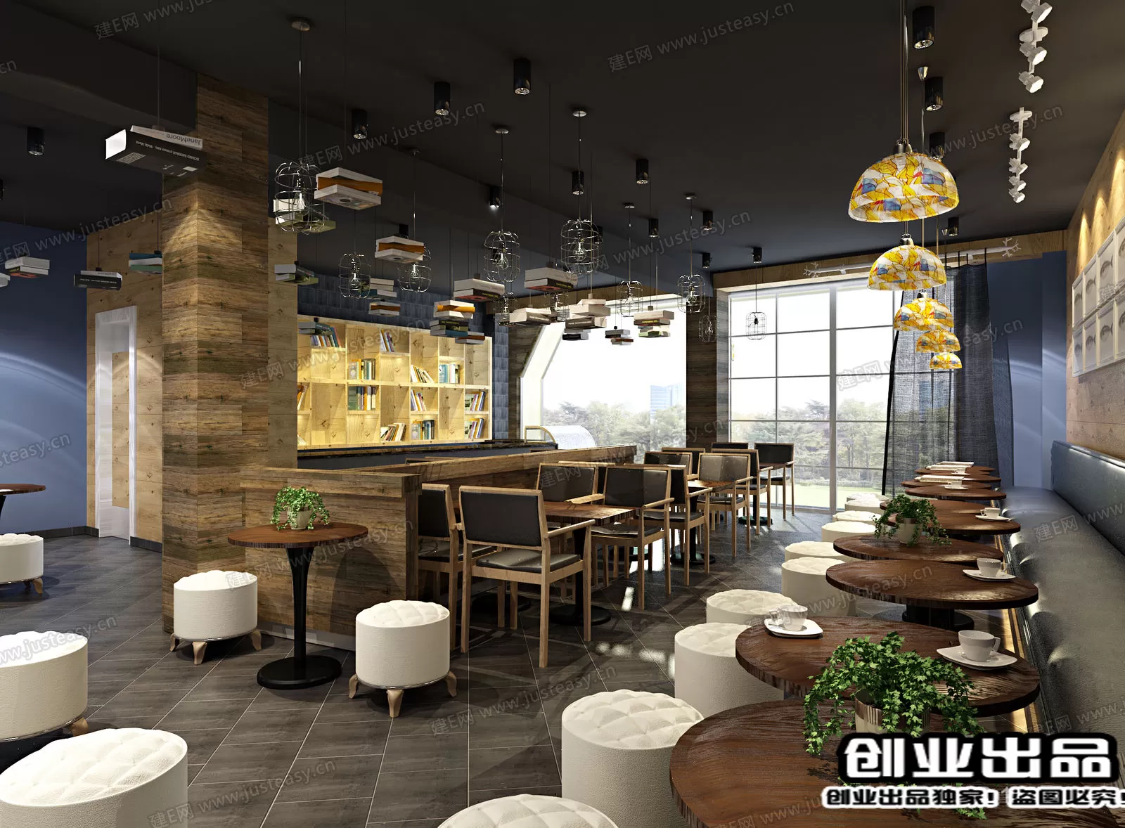 FASTFOOD STORE – 3D SCENES – 0026