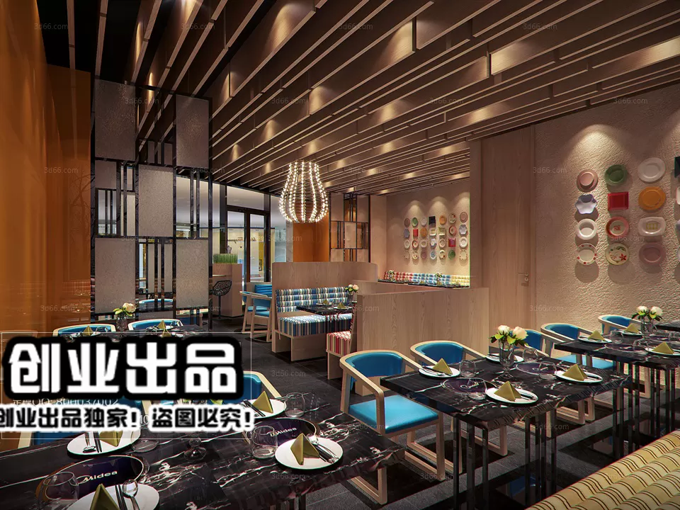 FASTFOOD STORE – 3D SCENES – 0027