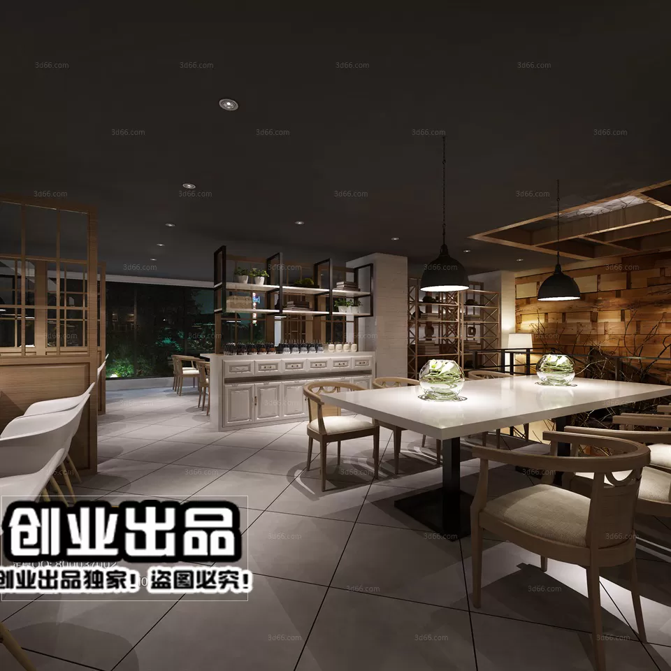 FASTFOOD STORE – 3D SCENES – 0028