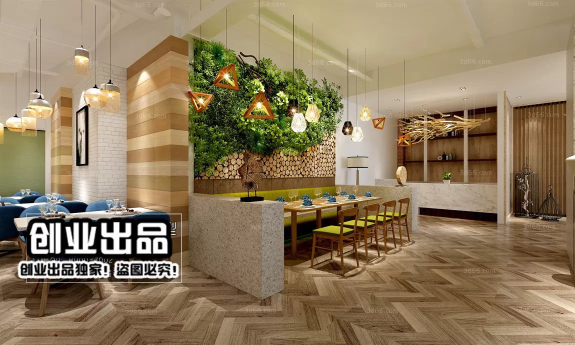 FASTFOOD STORE – 3D SCENES – 0029