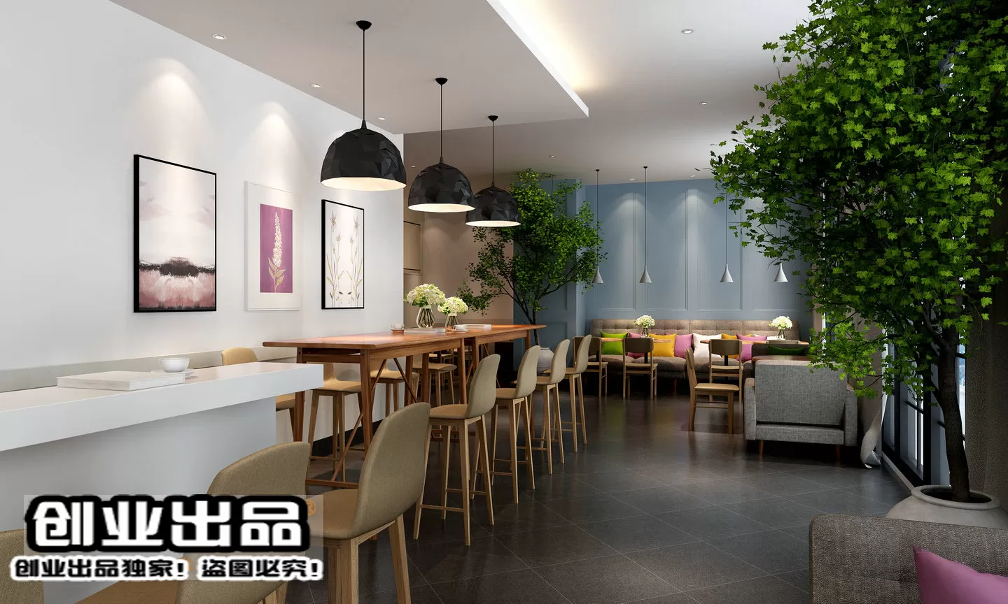 FASTFOOD STORE – 3D SCENES – 0037