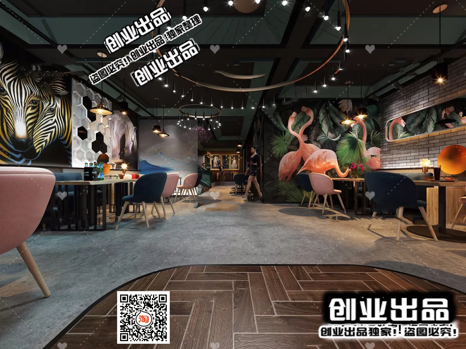 FASTFOOD STORE – 3D SCENES – 0047