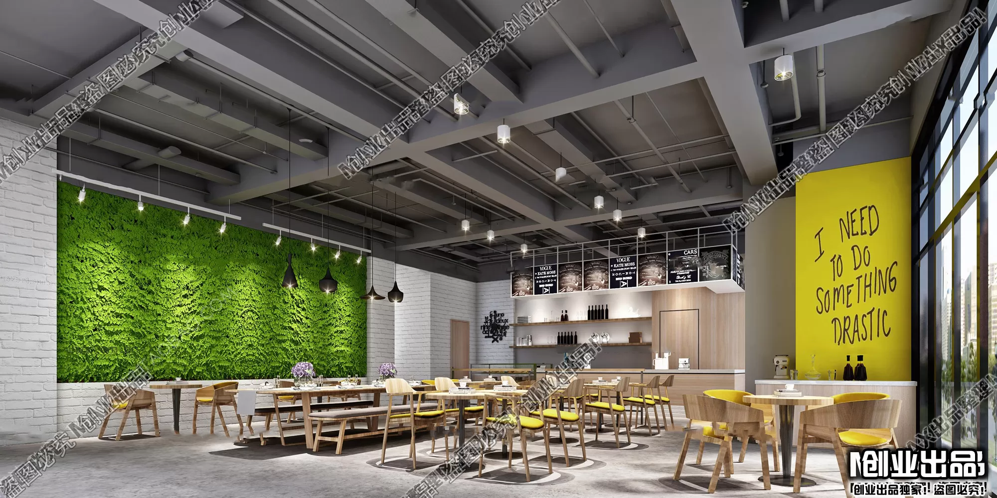 FASTFOOD STORE – 3D SCENES – 0060