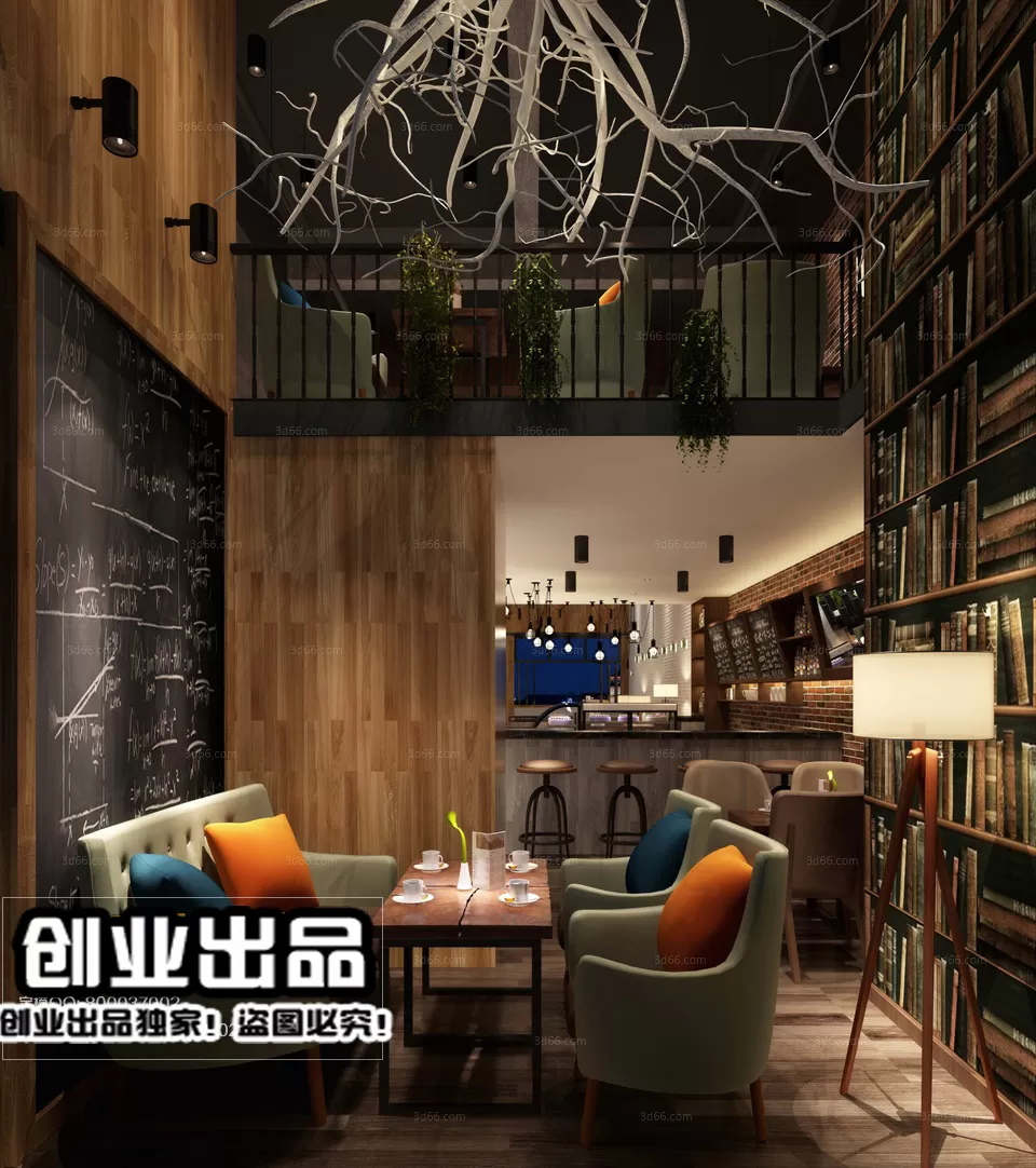 FASTFOOD STORE – 3D SCENES – 0063