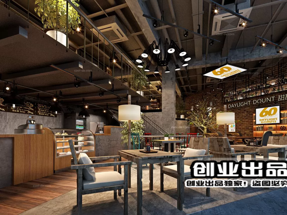 FASTFOOD STORE – 3D SCENES – 0073