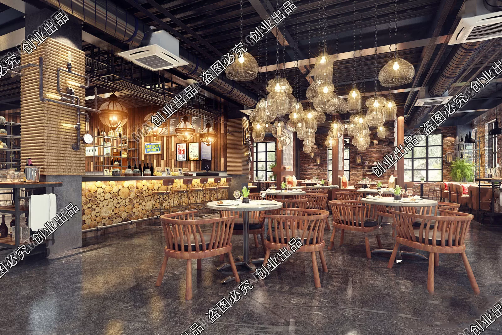 FASTFOOD STORE – 3D SCENES – 0075