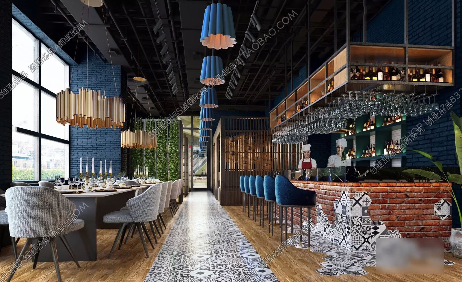 FASTFOOD STORE – 3D SCENES – 0076